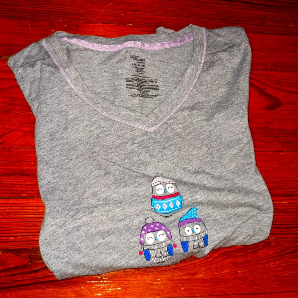 Long sleeve pajama top